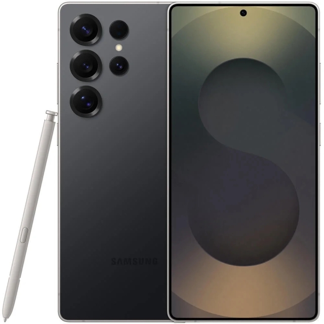 Смартфон Samsung Galaxy S25 Ultra 256 ГБ чёрный титан