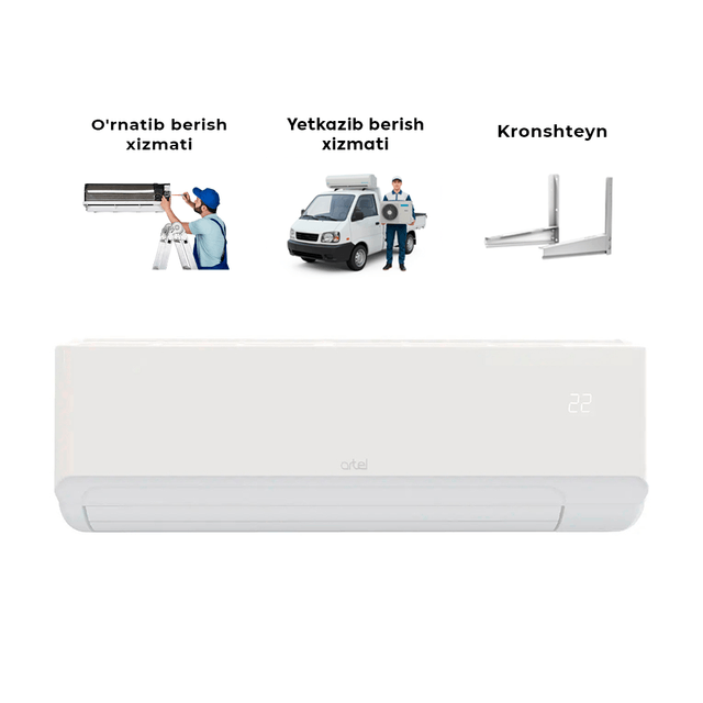  Konditsioner Artel ARTSIM4AW12BE Marvarid Inv