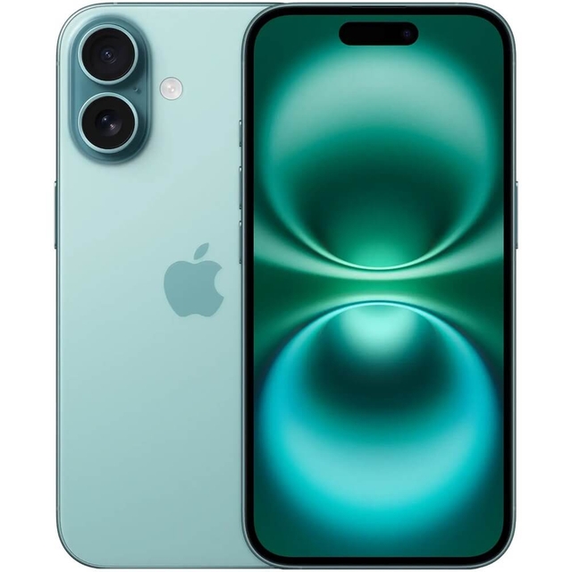 Apple iPhone 16 256ГБ бирюзовый
